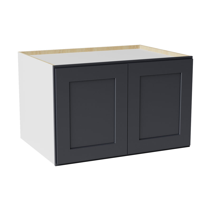 Armoire de four, 33" W x 21" H x 24" D, Noir Shaker
