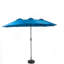 Grand parasol d'extérieur double face 14,8 pi avec manivelle (sans base)-980481659