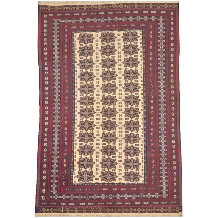 Handwoven Wool Kilim Area Rug 32 Afghanistan - Cultural Cloth Store