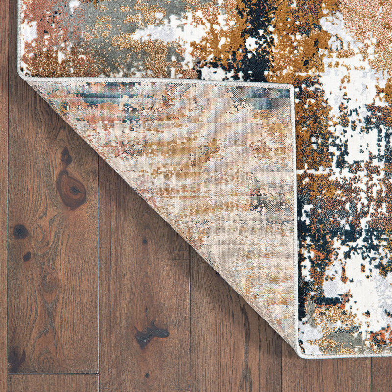 Kirkland Abstract Indoor Rug, Rectangle 7'10" x 10'10"