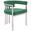 Fauteuil en velours Marcello Kenlea-2141634414