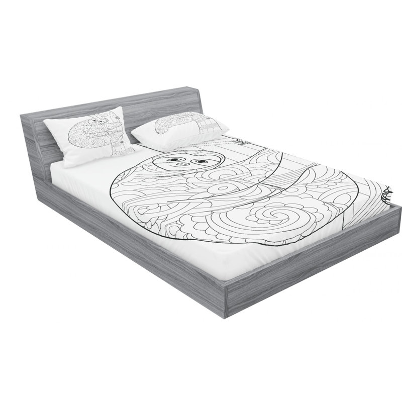 Microfiber Sheet Set, Full Sheet Set with Fitted Sheet