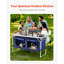 Station de cuisson pliante en aluminium 3