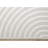 Geometric White Textured Curves Indoor Area Rug-28369471