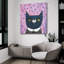 «Kooky Cat 1» par Melissa Averinos, art mural en verre acrylique-1664594214