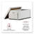 Lift-Off Lid File Storage Box, 12/Carton