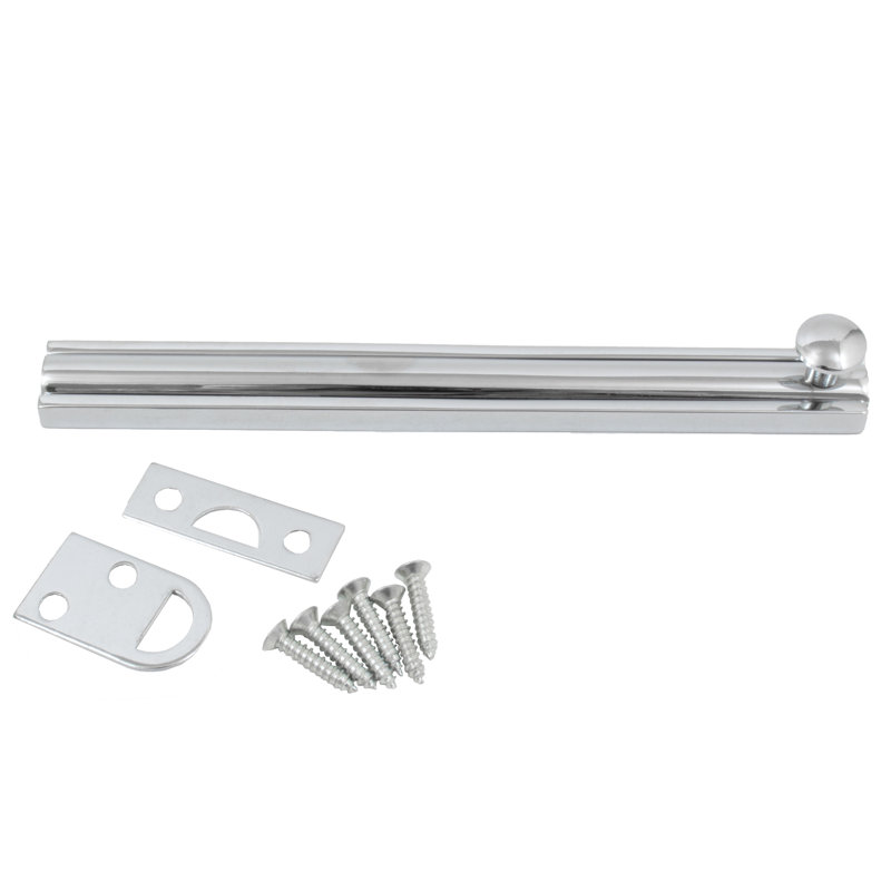Boulon de la porte, Chrome poli