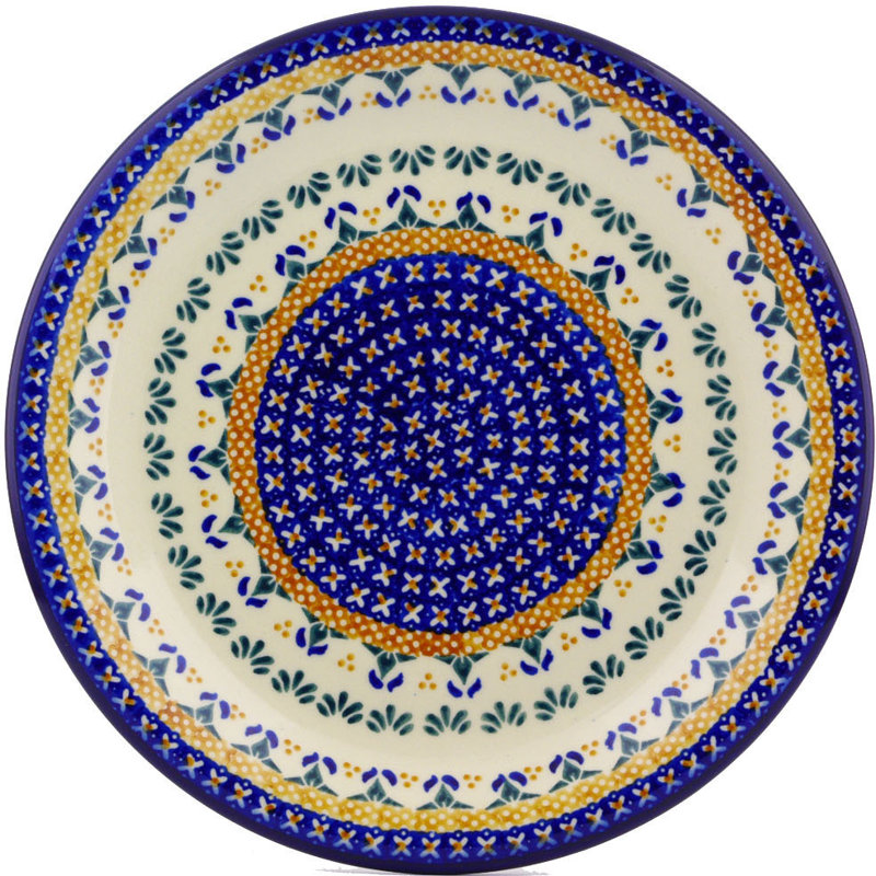 Assiette plate 10 po pottery Rumley