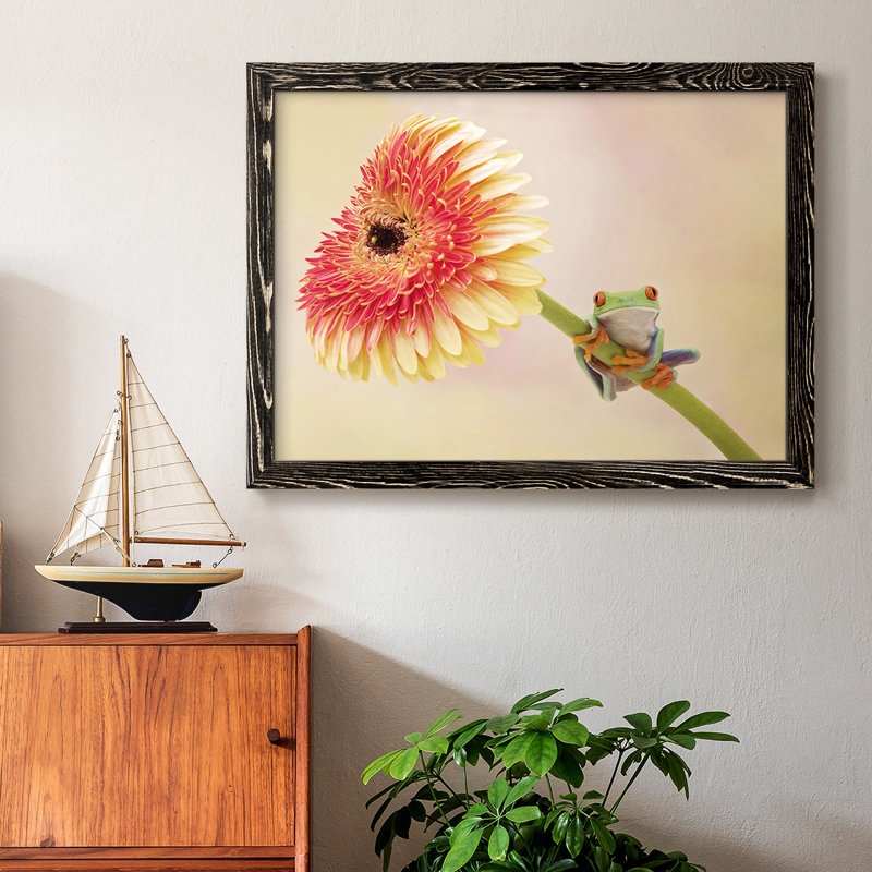 «Hanging On IX», reproduction d'un seul cadre photo sur toile, H 18 po x l 26 po x P 1,5 po, Cadre noir