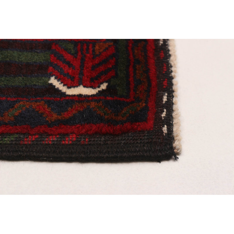 Teimani Red Rug 3'7" x 6'2"
