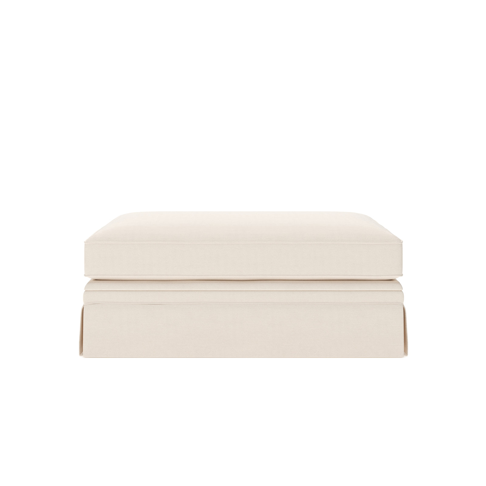 Shelby 47" Ottoman, Canvas Canvas Sunbrella® Canvas