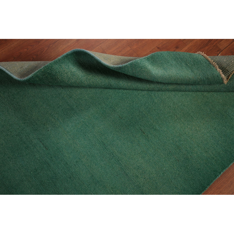 Tapis vert moderne Gabbeh 3 x 5