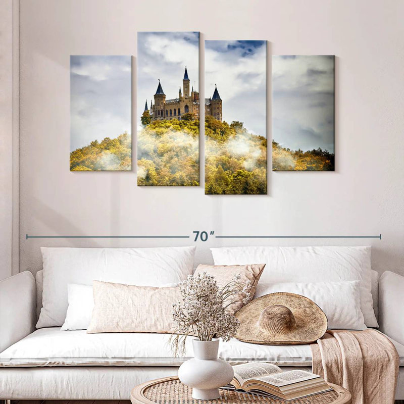 Château Hohenzollern, H 32 po x l 52 po