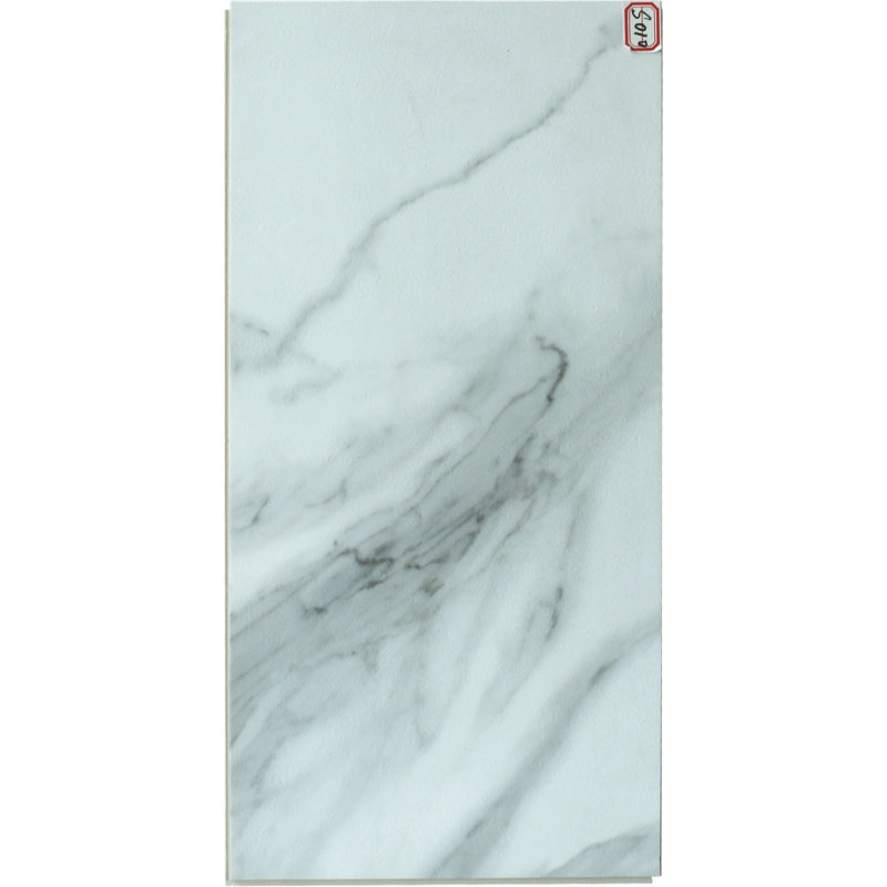 6mm Thick 12'' W x 24'' L Vinyl Plank, White