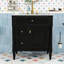 Meuble-lavabo autoportant avec rangement réglable-1636728971