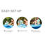 Intex Swimming Pool Metal Frame-89186664