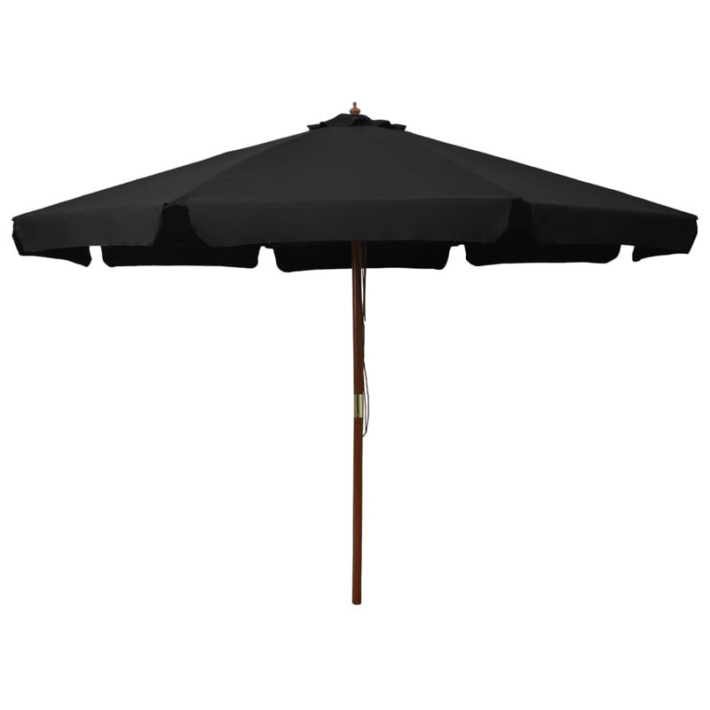 Parasol de plage Beffrey, Noir