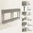 Classic Wooden Living Room Console Table Entryway Table with 4 Drawers and a Bottom Shelf-868933290