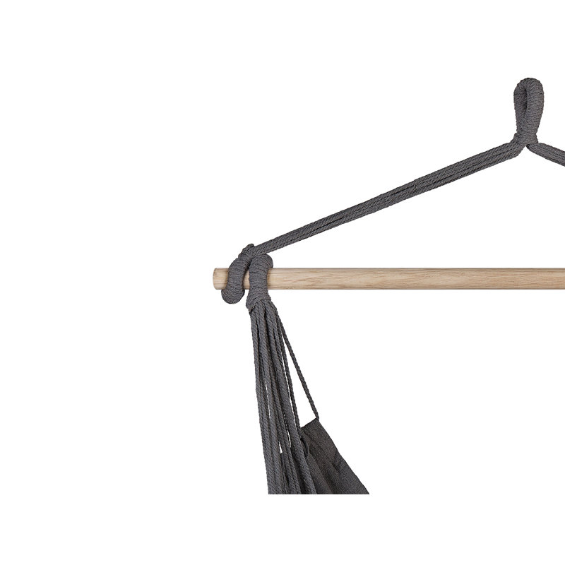 Balibo Cotton Hanging Chair, Grey