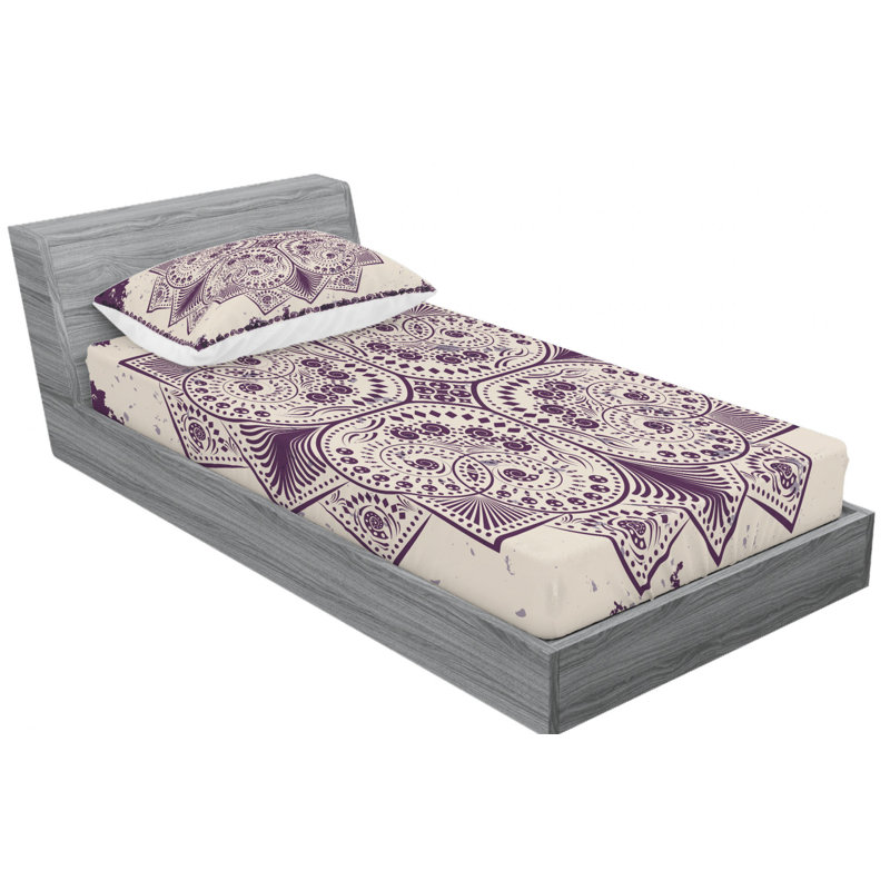 Microfiber Sheet Set, Twin Sheet Set with Fitted Sheet