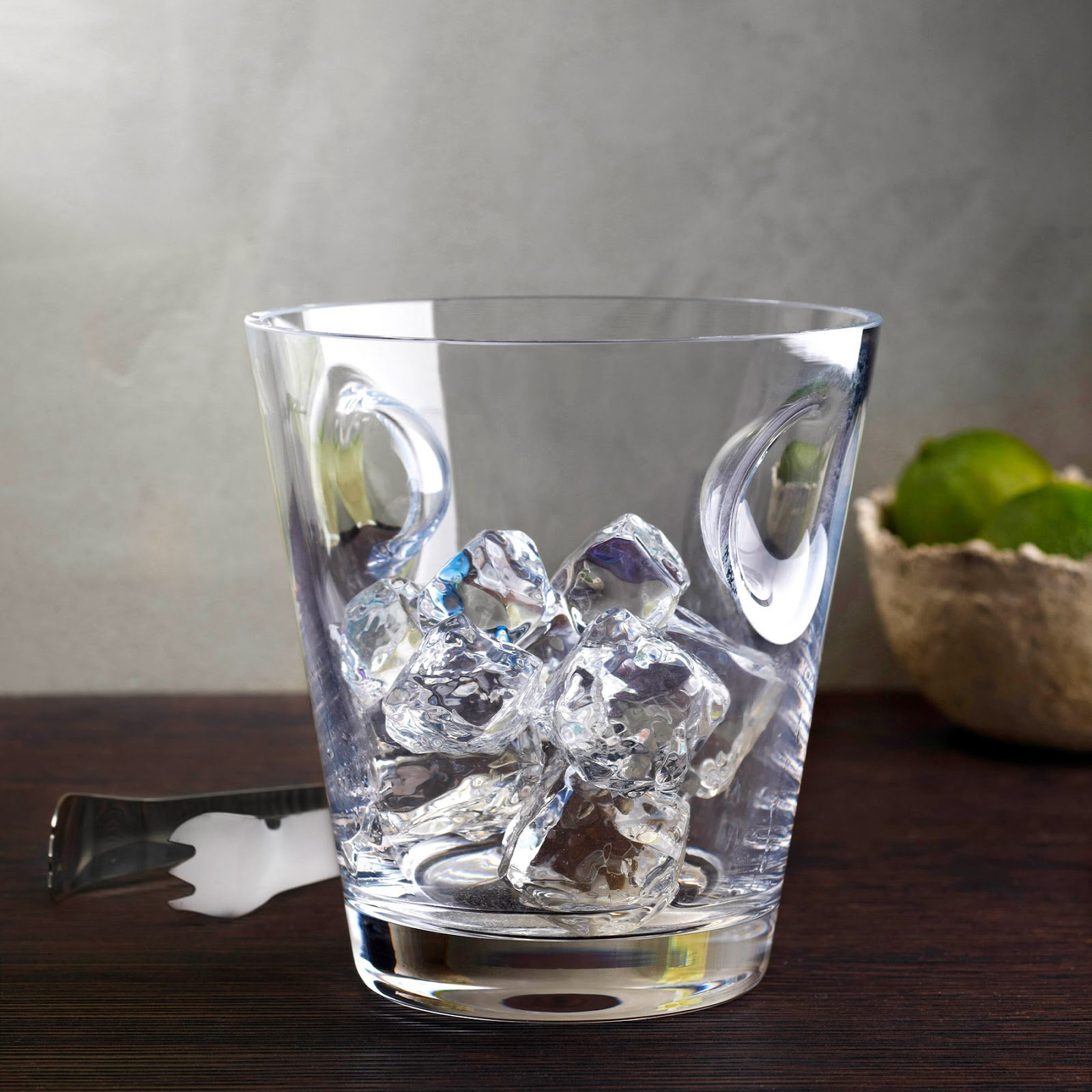 Glacier Lead Free Crystal Ice Bucket Wine Bucket Ice Bucket