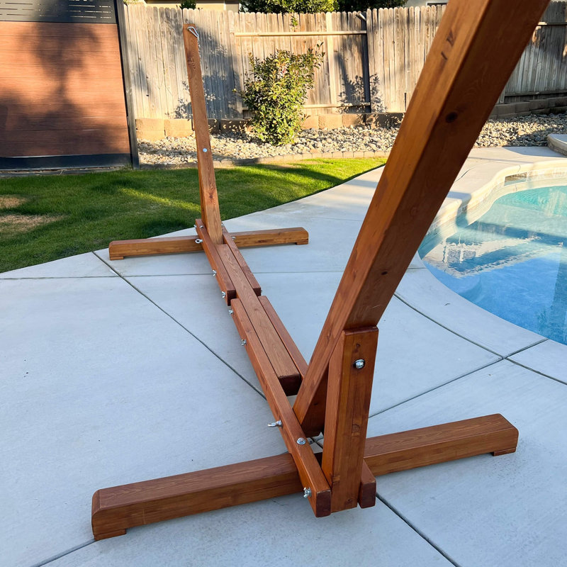 Support pour hamac en bois Volkrad
