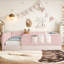 Grand lit de plancher pour enfant avec rembourrage en peluche et traverses de sécurité Nuuse-133276908