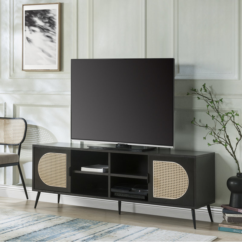 Meuble télé pour téléviseur de 60 po ou moins Rosharon