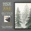 «Christmas Holiday Art XC III», reproduction encadrée - bois massif-563841703-563841725