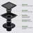 5.91'' Square Grid Shower Drain With Flange-88742747