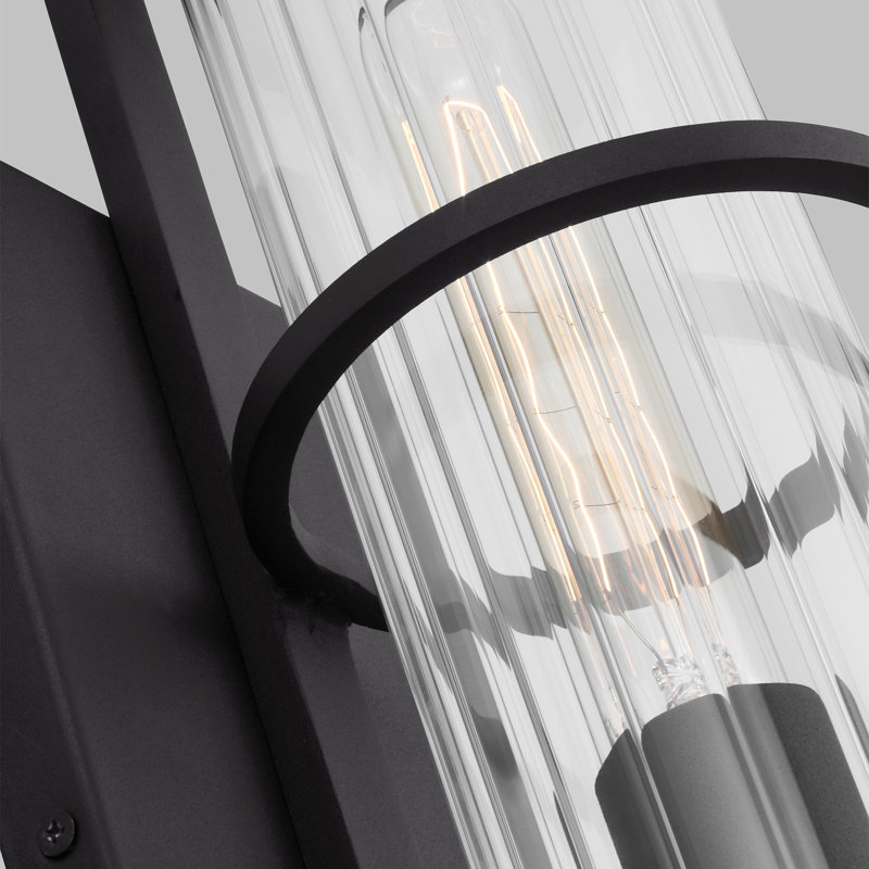 Blesse Wall Light, Black, 14.88" H x 5" W x 5" D