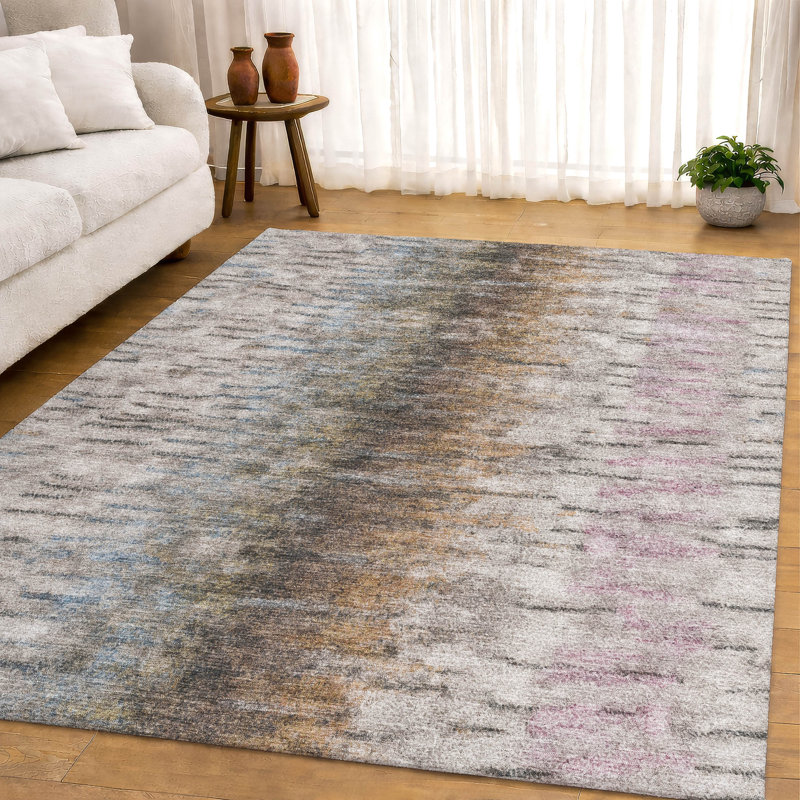 Tapis décontracté de qualité supérieure Mayfield AMF2319, 10 pi x 14 pi, Brun