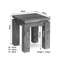 Metro Life Solid Wood End Table
