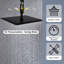 Rain Fixed Shower Head-1205589344