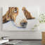 « basset v », impression sur toile-32498920-72121690-72121696