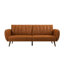 Brittany 81.5'' Vegan Leather Convertible Sofa-57090230