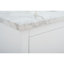 Meuble-lavabo simple 60 po avec plateau en marbre d'ingénierie 60 po-94811334-94811333