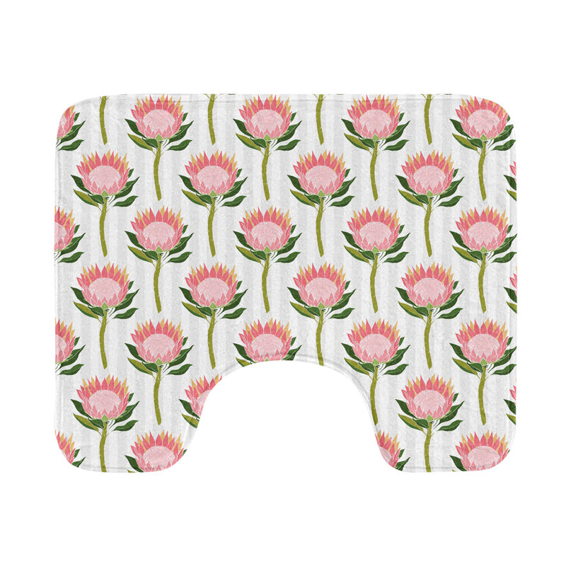 Tapis de salle de bain Floral