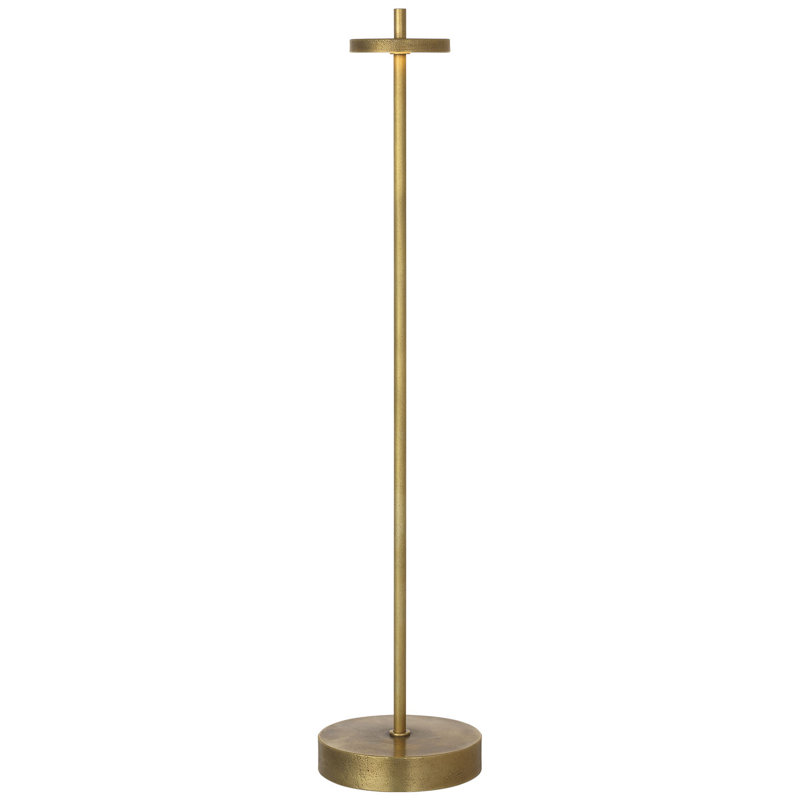 Kelly Wearstler Sene Rechargeable Table Lamp, Gold, 1.6 W, 23" H x 5" W x 5" D