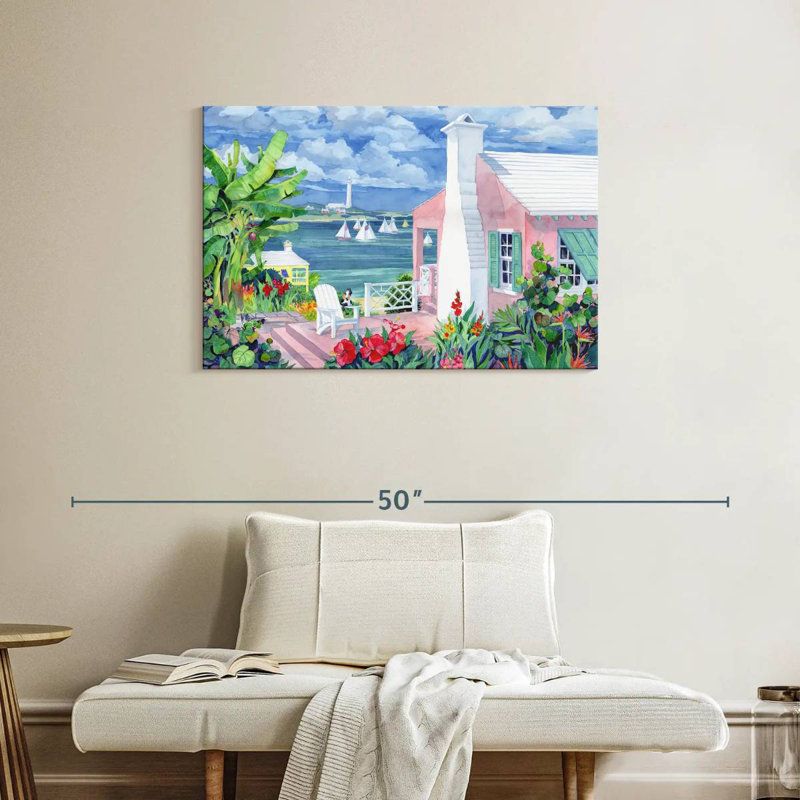 Bermuda Cove, 24" H x 36" W