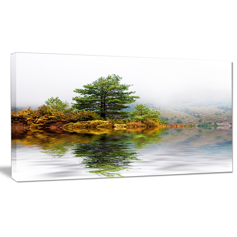 Pin avec reflet - impression sur toile tendue, H 16 po x l 32 po x P 1 po