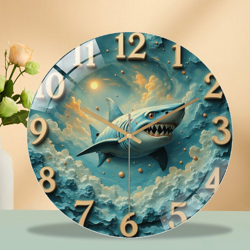 Horloge murale SharkThema