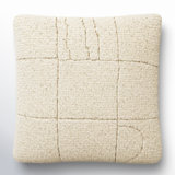 Kess Abstract Wool Blend Throw Pillow