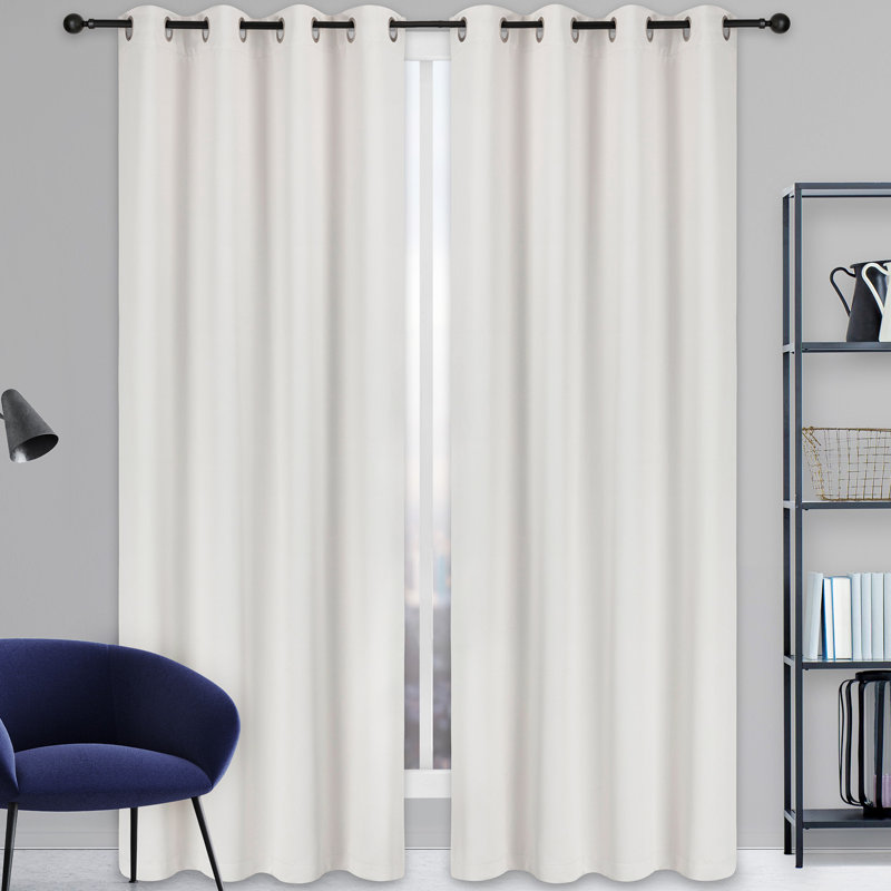 Blackout Curtain Pair, Natural
