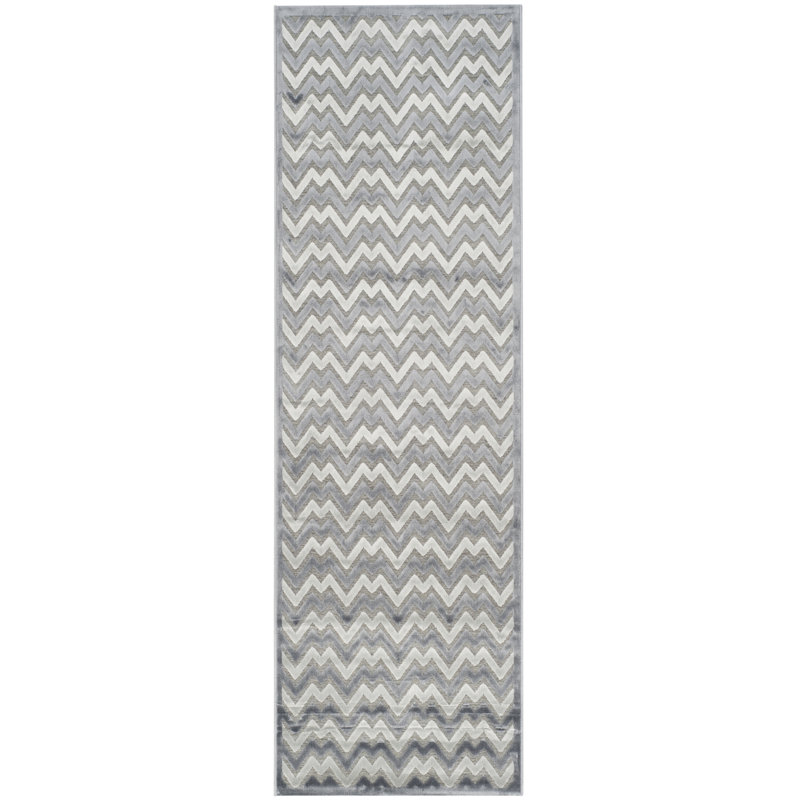 Drew Performance Chevron Rug, Runner 2'3" x 7'