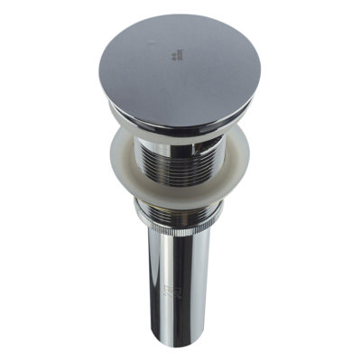 Pop-Up Bathroom Sink Drain with Overflow
