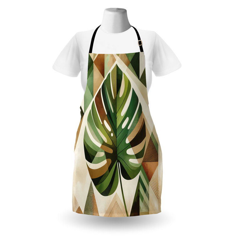 No Pattern Bib Apron