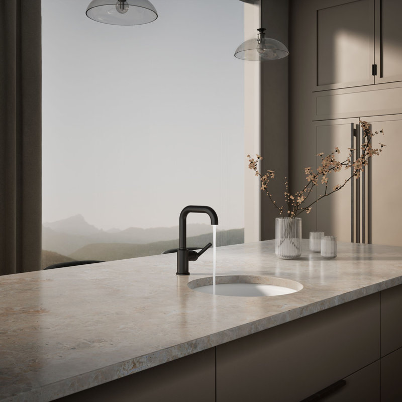 Purist® Bar Faucet with Accessories, Matte Black