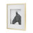 Rectangle Owl Prints with Distressed Look