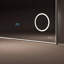 Miroir rectangulaire en aluminium chromé 24 "x 30" Eviva Illuminate-20668171